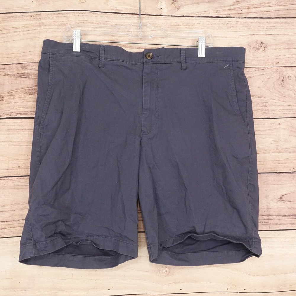 Goodfellow & Co Shorts Mens 38 Blue Chino Cotton Stretch Linden Short 9 Inseam